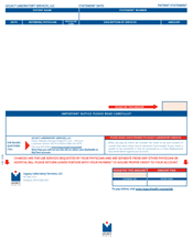 Legacy Laboratory Services Bill Example