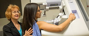 3D mammography performed on legacy patient