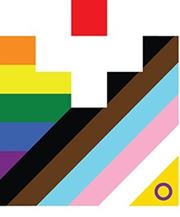 Legacy Health logo with LGBTQIA+ colors