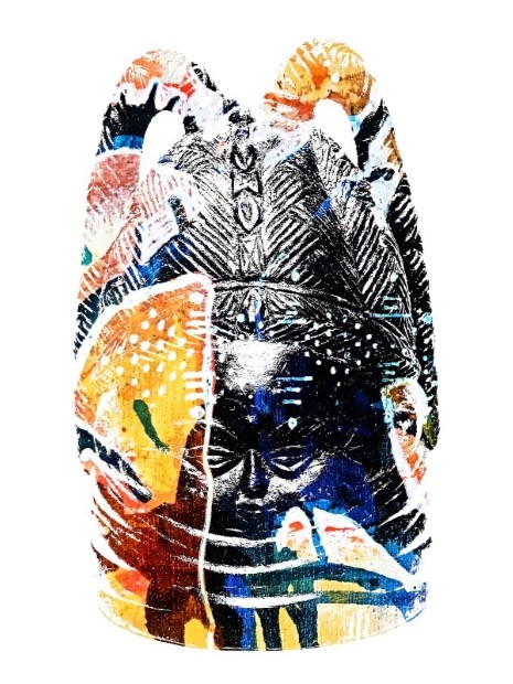 Colorful artwork by Aisha Nailah