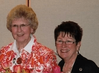Photo of Carol Perry and Arlene Douglass