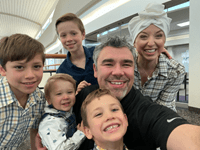 Photo of Nicole with family