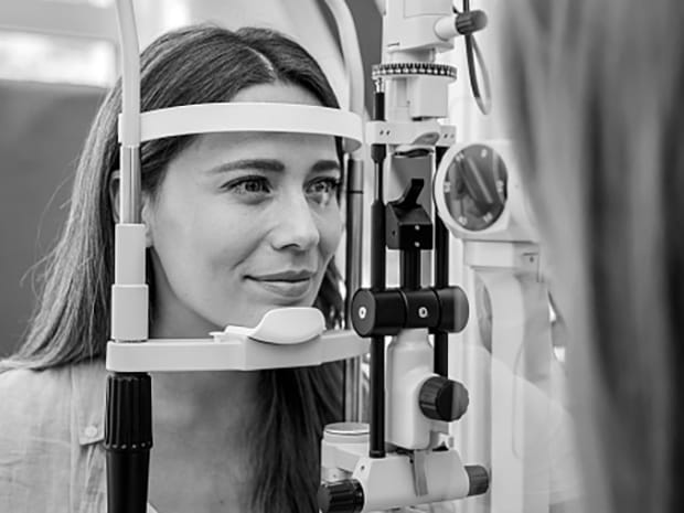 Patient at Legacy Devers Eye Institute