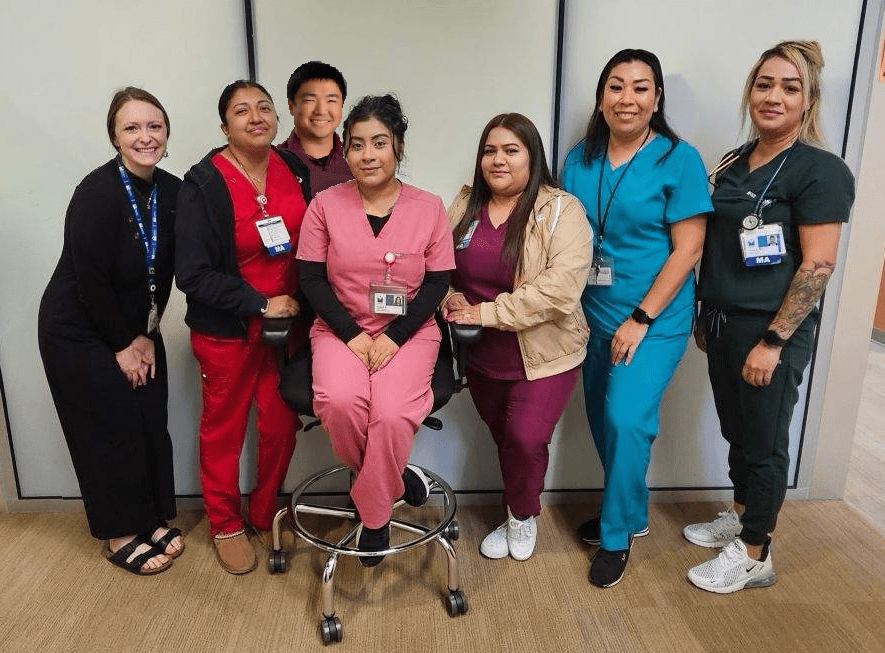 Team photo of LMG Woodburn Health Center