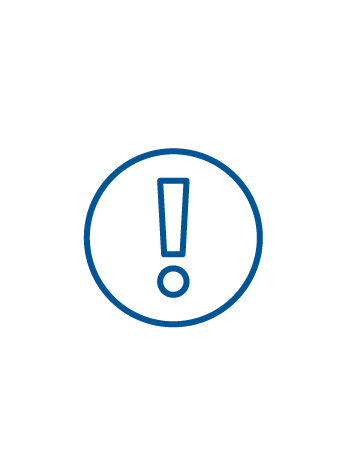 icon of an exclamation mark