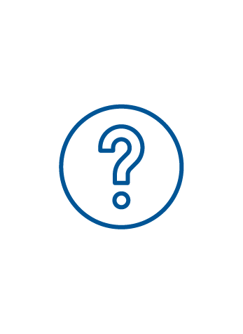 icon of a question mark