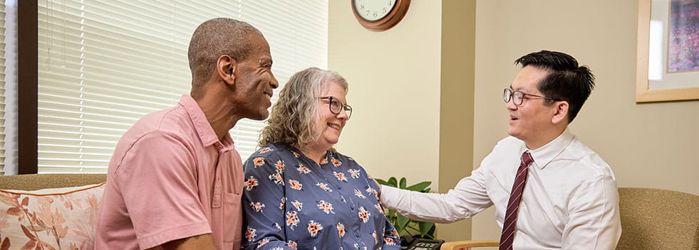 provider and patient in discussion