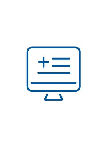 icon of monitor screen