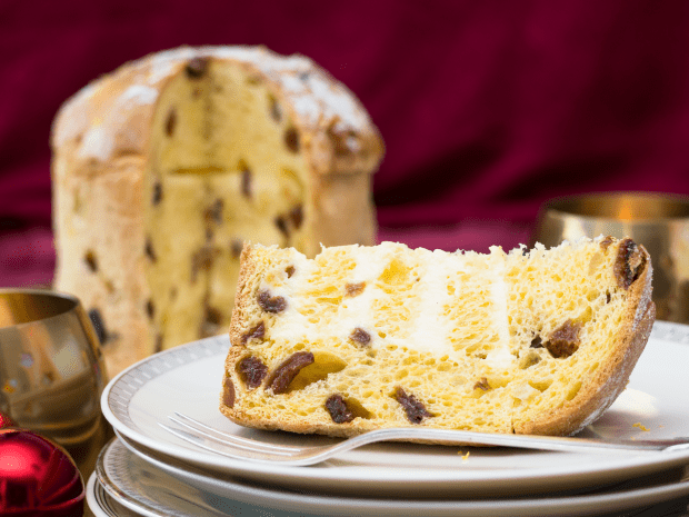 Photo of paneton or panettone
